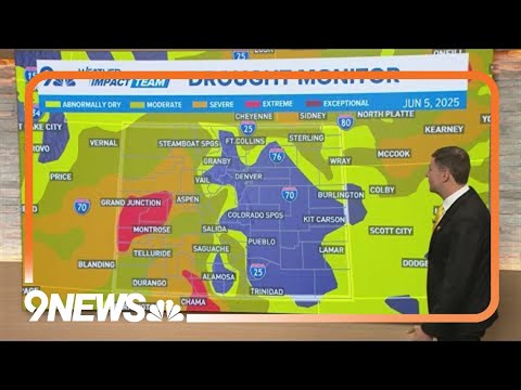 How recent rain has impacted Colorado drought conditions