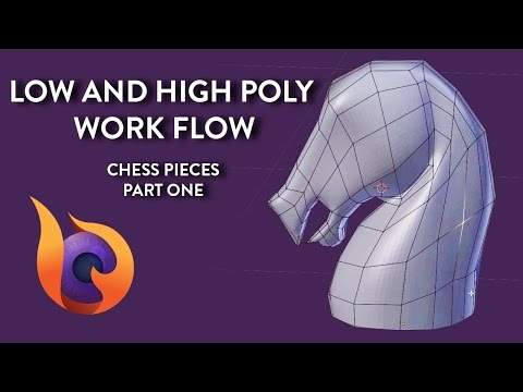 Low and High Poly Workflow in Blender | Part One | TimefireVR