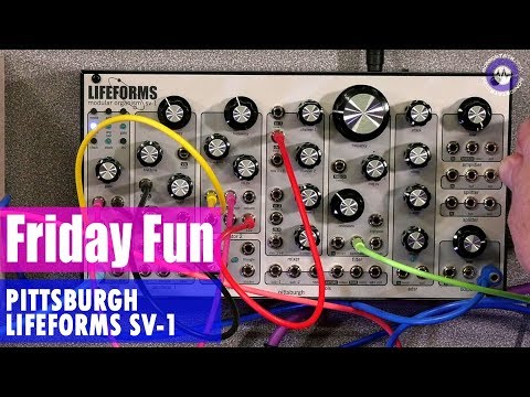 Friday Fun - Synth Jam Pittsburgh Modular SV-1 Synth Jam