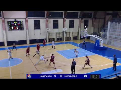 2MLS 10. kolo / KK Konstantin - KK Sveti Đorđe / 07.12.2019.
