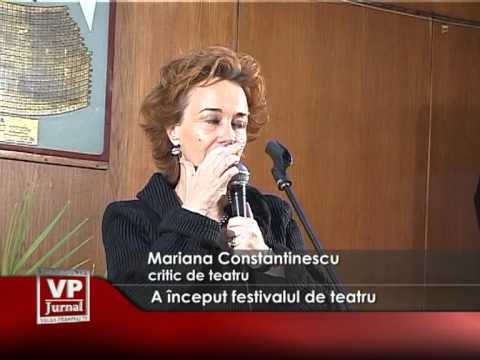A început festivalul de teatru