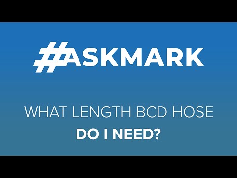 What Length BCD Hose Do I Need? #scuba #bcd #askmark