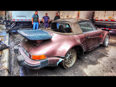 Воскрешение легенды: Забытый Porsche 911 под мостом