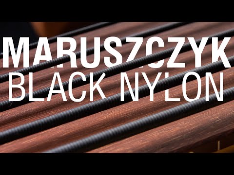 Maruszczyk Black Nylon - Frog Omega 5p 'Eye Poplar' Fretless