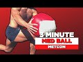 3 Minute Med Ball MetCon Fat Loss Workout #Shorts