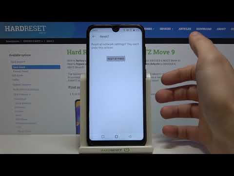 Reset All Network Settings on KRUGER & MATZ Move 9 - Reset Wi-Fi, Mobile Data  & Bluetooth