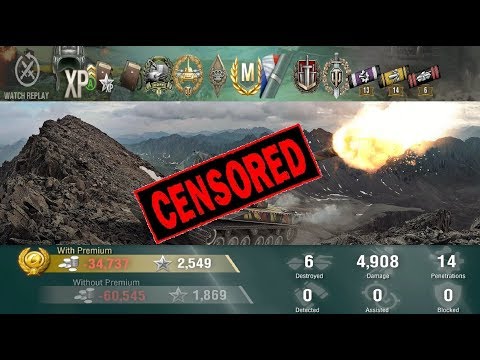 "MY DIRTIEST VIDEO EVER!!!" Bat.-Châtillon 155 58 -- World of Tanks Console Replay (XB1)