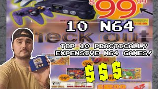 Top 10 Practically Expensive N64 Games!