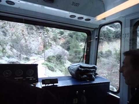 Train journey to Kalavryta