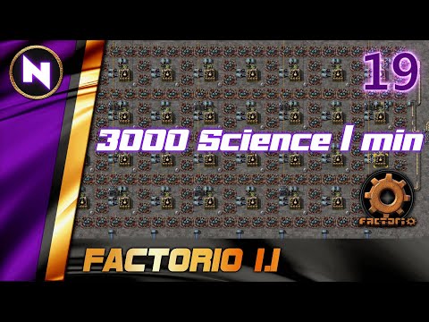 Factorio Reverse Megabase | #19 GETTING STARTED ON UTILITY SCIENCE | Lets Play