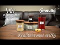 Video pro WW-37542 Vonná svíčka s vůní Coconut & Tonka, skleněná váza velká - 609 g