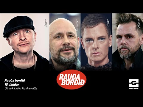 Rauða borðið: Föstudagsþátturinn 15. jan