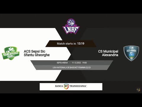 LNBF 2022-2023: Sepsi-SIC Sfântu Gheorghe - CSM Alexandria