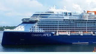 Celebrity APEX cruise ship visiting the Port of Tallinn 1.6.2024 | Celebrity Cruises