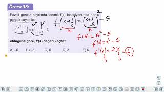 Eğitim Vadisi AYT Matematik 16.Föy Türev 3 Konu Anlatım Videoları
