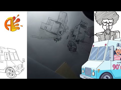 Live streaming | Zaigham Ali's Secret Method for Creating Nostalgic Ice Cream Van Art