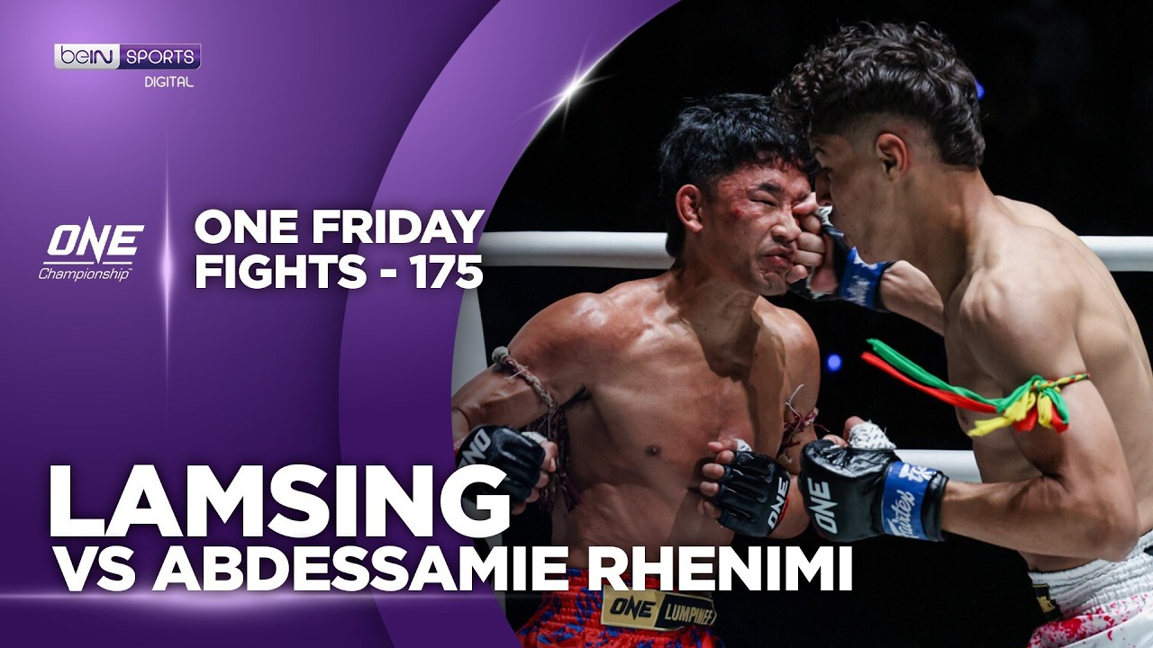 Lamsing vs Abdessamie Rhenimi | HIGHLIGHTS ONE Friday Fights - 175 | 10/16/2026 | beIN SPORTS USA