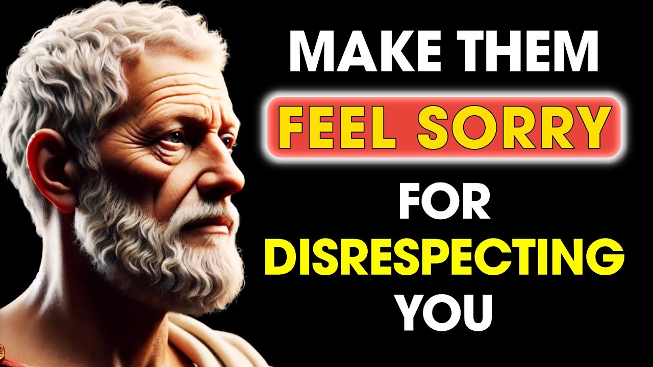 If a RUDE person DISRESPECTS you, say THIS to make them REGRET it | Stoic Philosophy