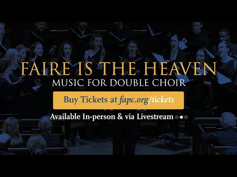 Concert Invitation: Music for Double Choir