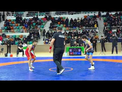 1/2 final FS - 41 kg: Hüseyn Rzazadə - Emil Bədəlov