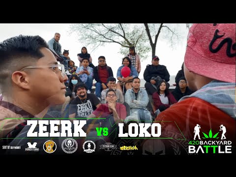 ZEERK VS LOKO | CUARTOS DE FINAL | OLYMPO BATTLES CO | 420 BACKYARD BATTLE | 2023