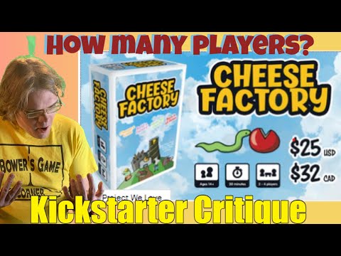 Cheese Factory - Kickstarter Critique Review