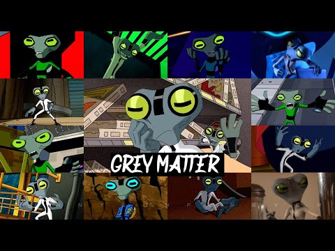 All grey matter transformations in all Ben 10 series