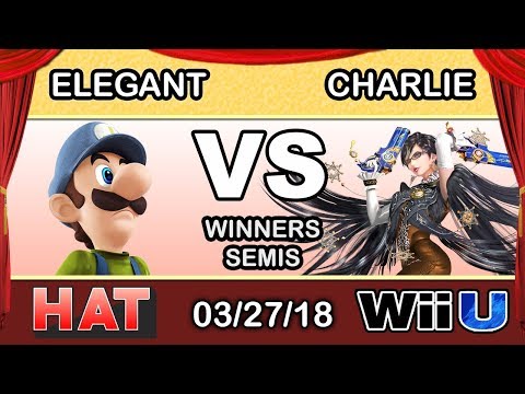 HAT 15 - BSD | Elegant (Luigi) Vs. Charlie (Bayonetta) Winners Semis - Smash 4