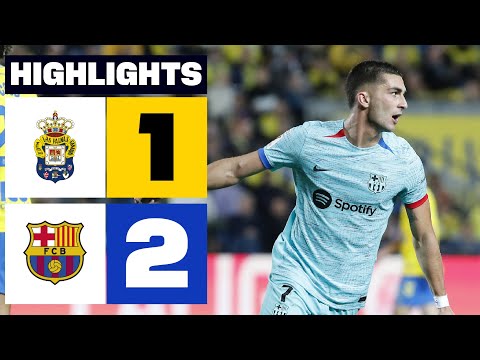 Resumen de Las Palmas vs Barcelona Matchday 19