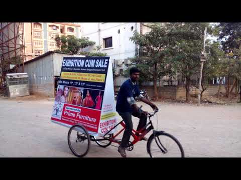 Tricycle Advertising Service