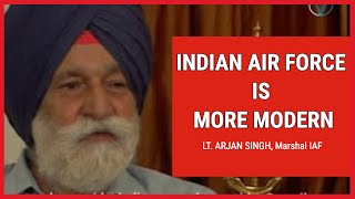Marshal of the Indian Air Force Arjan Singh speaks about Indian Air Force after Independence