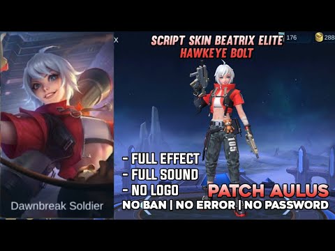 Beatrix Elite - Hawkeye Bolt Script No Password | Full Effect & HD Skin | Patch Aulus