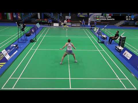 Match point - Edith Urell vs Daniella Gonda - WS, SF - Italian Intl. 2021