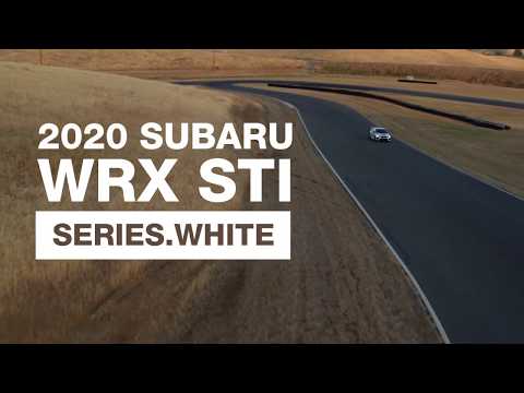 2020 Subaru WRX STI Series.White