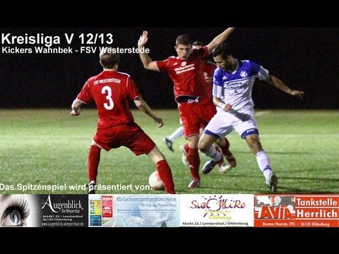 Kickers Wahnbek - FSV Westerstede: 1. Halbzeit