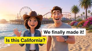 10 Easy English Conversations for a US Road Trip | Real Life Dialogues A1-A2