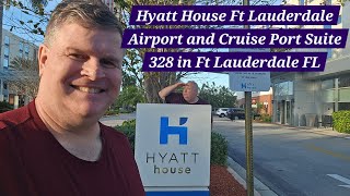 Hyatt House Ft Lauderdale Airport and Cruise Port Suite 328 in Ft Lauderdale FL