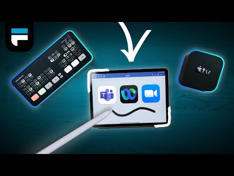 iPad als Whiteboard für Videokonferenzen – Zoom, Teams, Webex und Co – ATEM Mini Tutorial deutsch