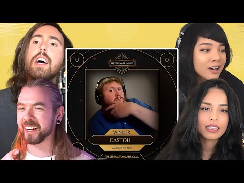 Content Creators React To CaseOh Winning Gamer Of The Year