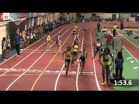 Girls Sprint Medley EE Section 5 - New Balance Nationals Indoor 2013