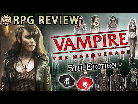 Vampire the Masquerade 5e (V5): Feed upon one of the best vampire RPGs ever 🌹 RPG review & mechanics
