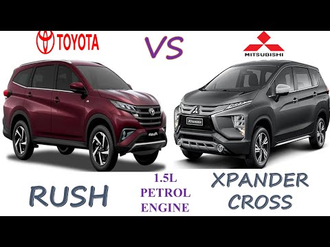 2022 Toyota RUSH Vs Mitsubishi NEW XPANDER CROSS | Which one is better?