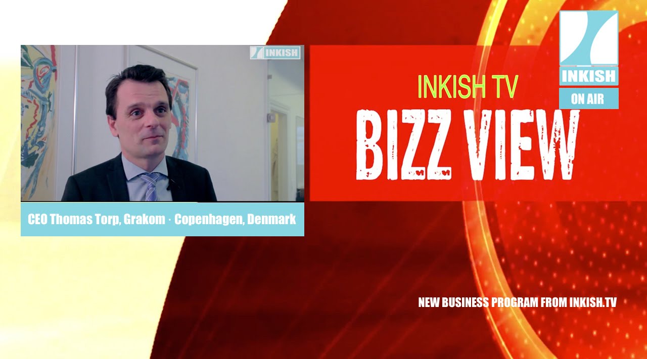 INKISH.TV BizzView: CEO Thomas Torp · Grakom, Denmark