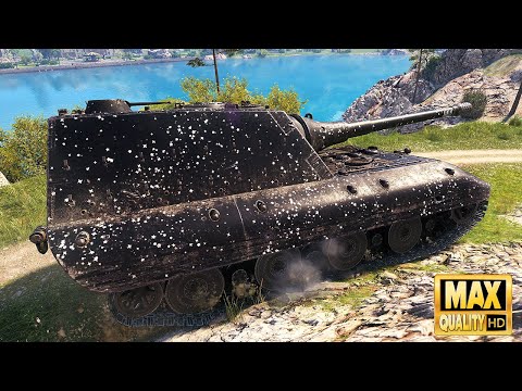 Jg.Pz. E 100: Map control, overrated - World of Tanks