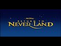 Return To Never Land 2002 Theatrical Teaser Trailer 4K