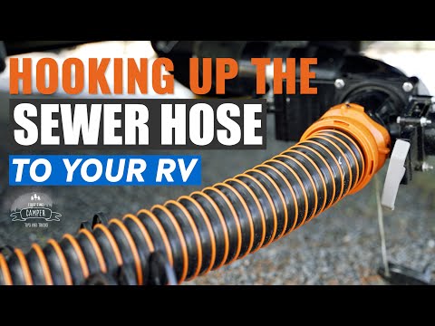 First Time Camper Series - Episode 7: How To Hook Up Your Sewer Hose