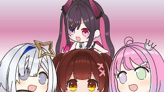 【桃鉄2】ロボ子さんからお金を吸い取るベビキュラーあずにゃん【手描きホロライブ/AZKi/天音かなた/姫森ルーナ/ロボ子さん】
