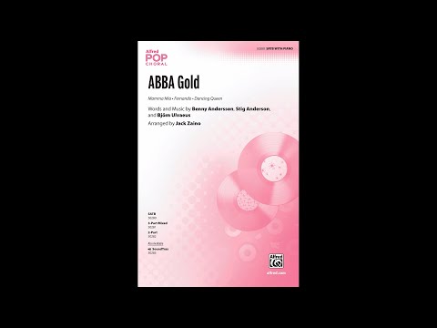 ABBA Gold (SATB), arr. Jack Zaino – Score & Sound