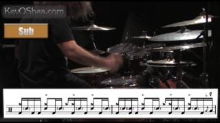 ★ Advanced Drum Lesson ★ Dave Elitch Groove and Fill