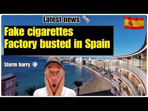 Torrevieja| 🏖️ Playa del Cura Update – Dog Scam Busted, €3M Fake Cigarette Factory, Ryanair News